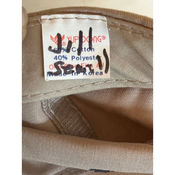 Vintage Rocky Fort Snapback Hat Bear Design Canvas Adjustable - Picture 5 of 6